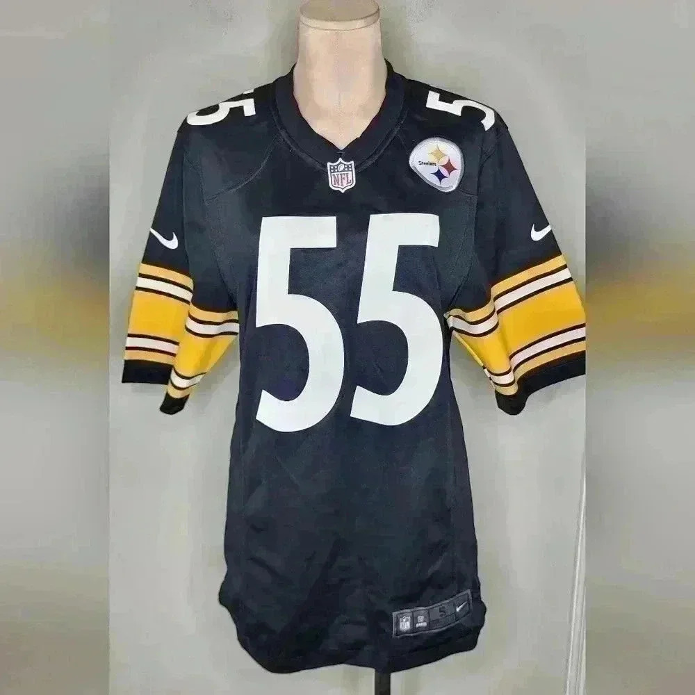 Nike Pittsburgh Steelers #55 DEVIN BUSH Nike On Field Size Small